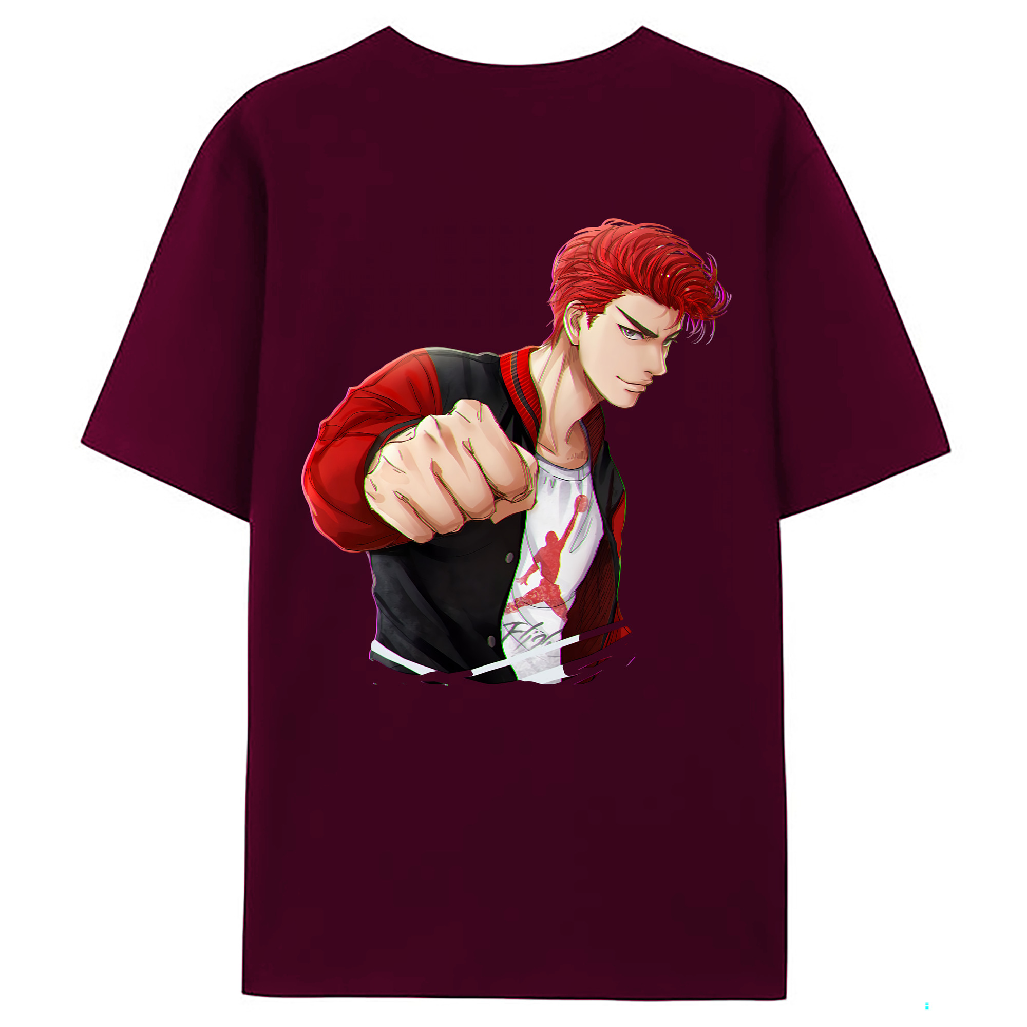 （画像用） SLAM DUNK／スラムダンク レディース半袖Tシャツ(バックプリント)